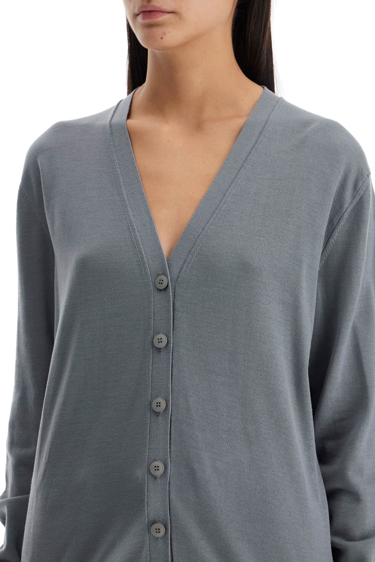 MRZ Lightweight Wool Cardigan - Relaxed Fit image 3