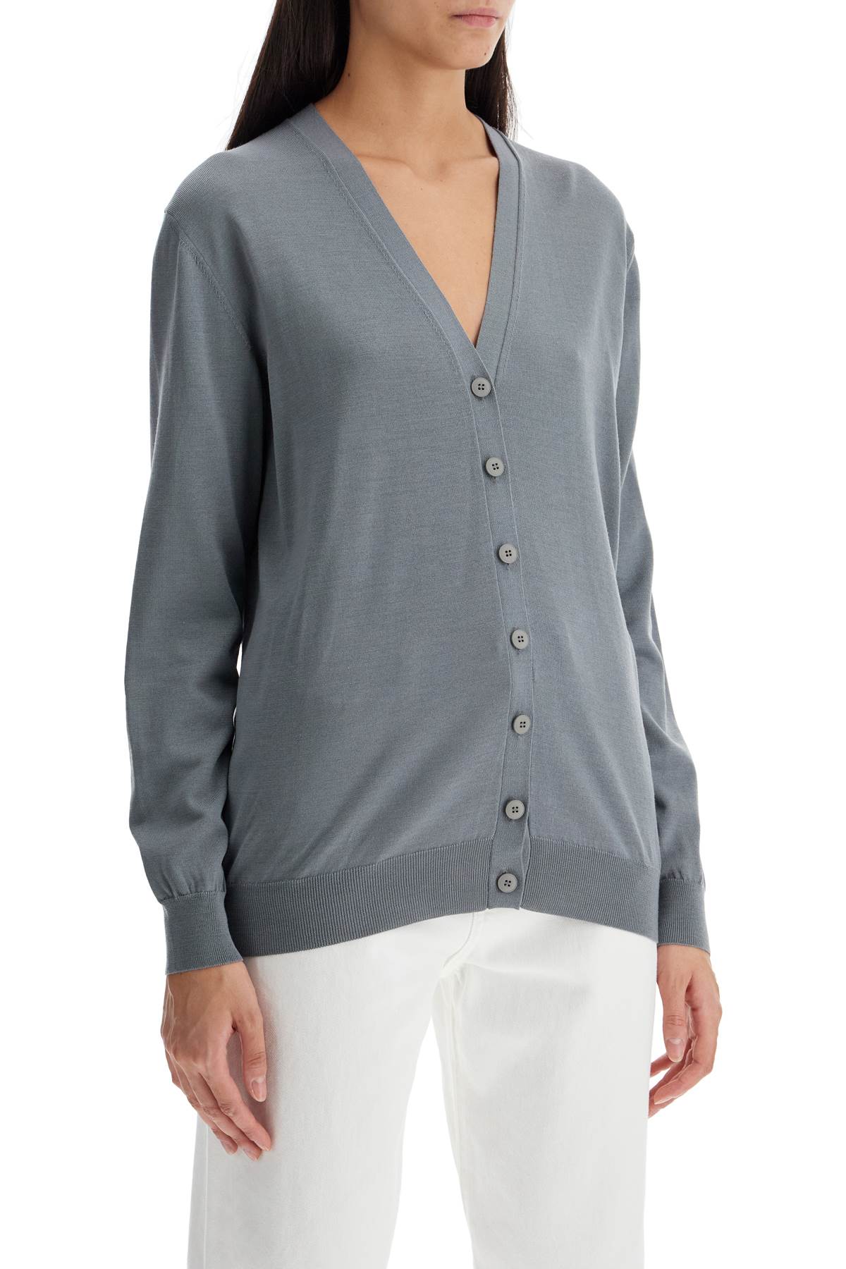 MRZ Lightweight Wool Cardigan - Relaxed Fit image 1