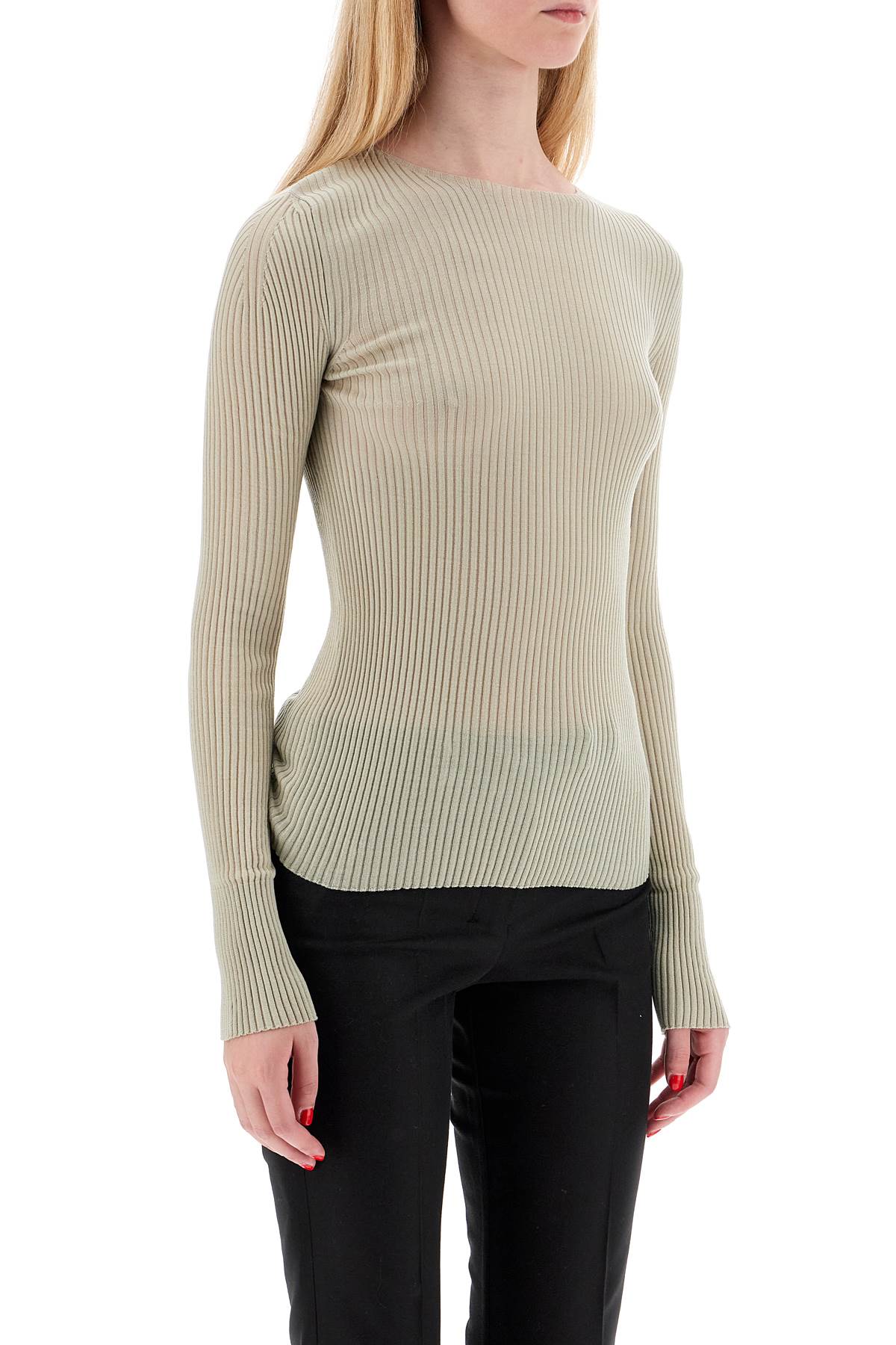 MRZ Ribbed Wool High Neck Sweater image 1