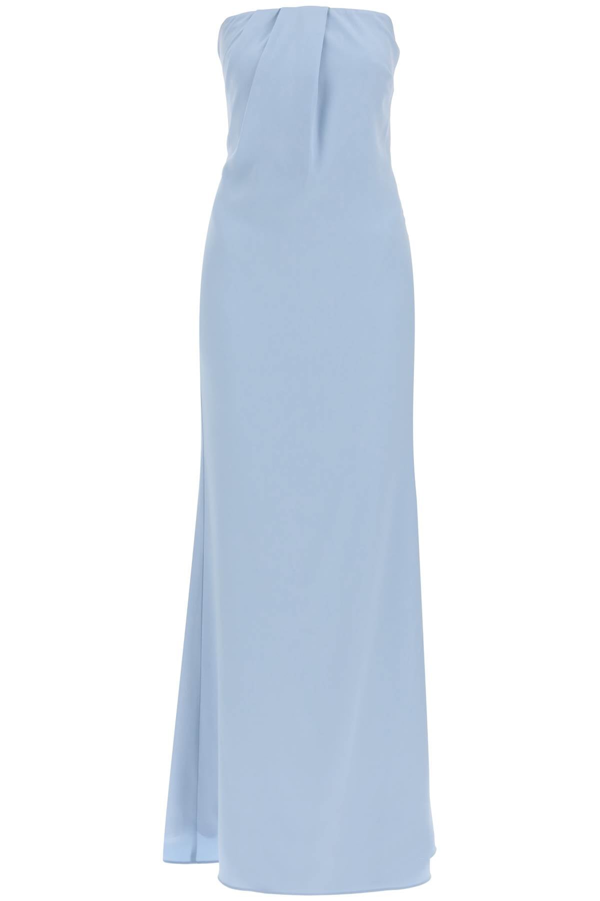 Roland Mouret Strapless Satin Crepe Dress image 0