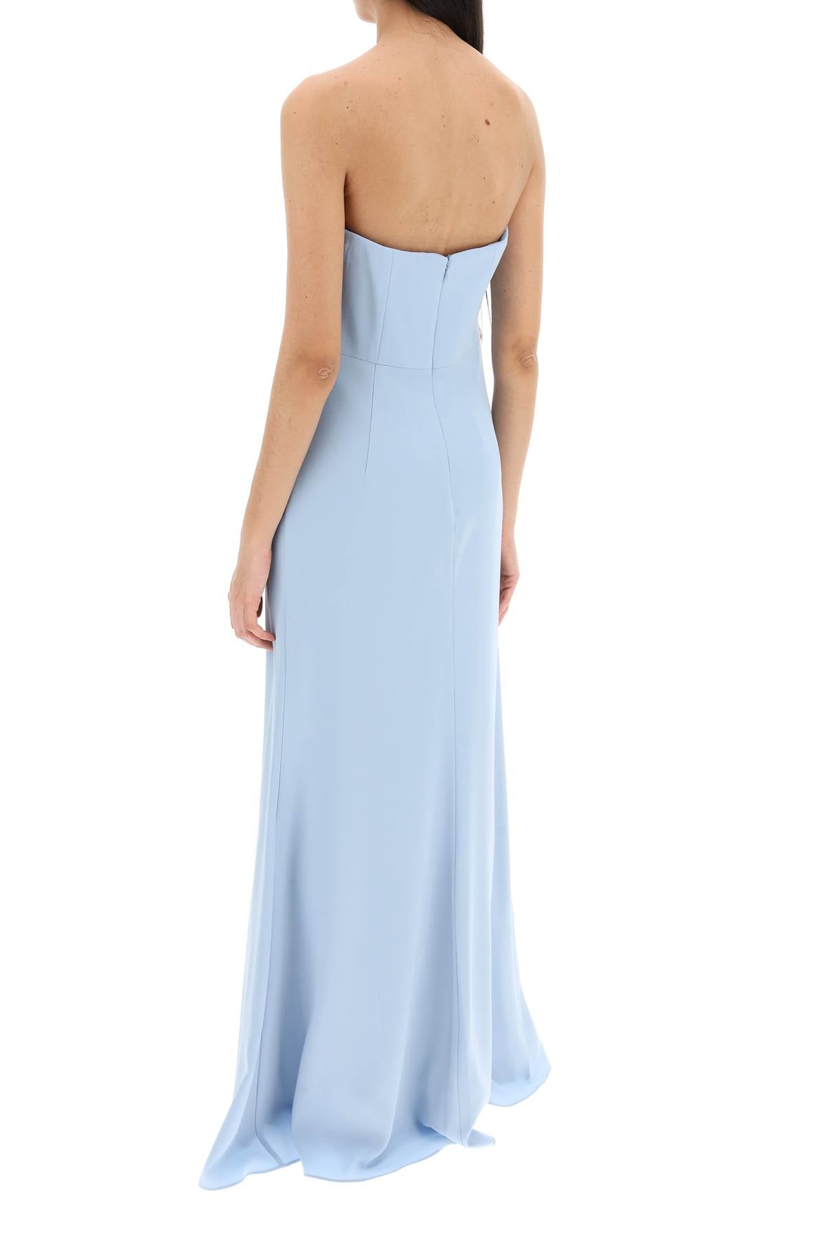 Roland Mouret Strapless Satin Crepe Dress image 2