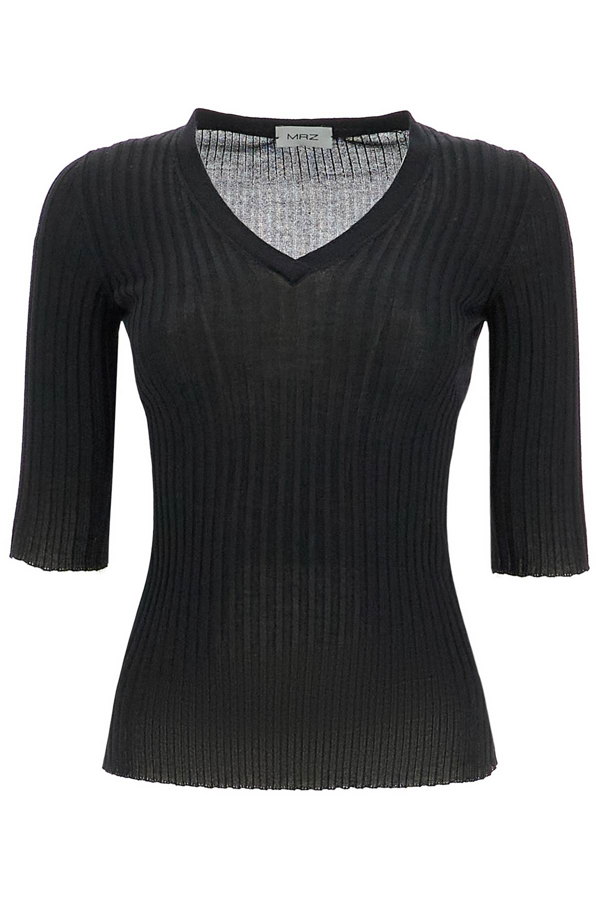 MRZ Cashmere and Silk Ribbed Top image 0