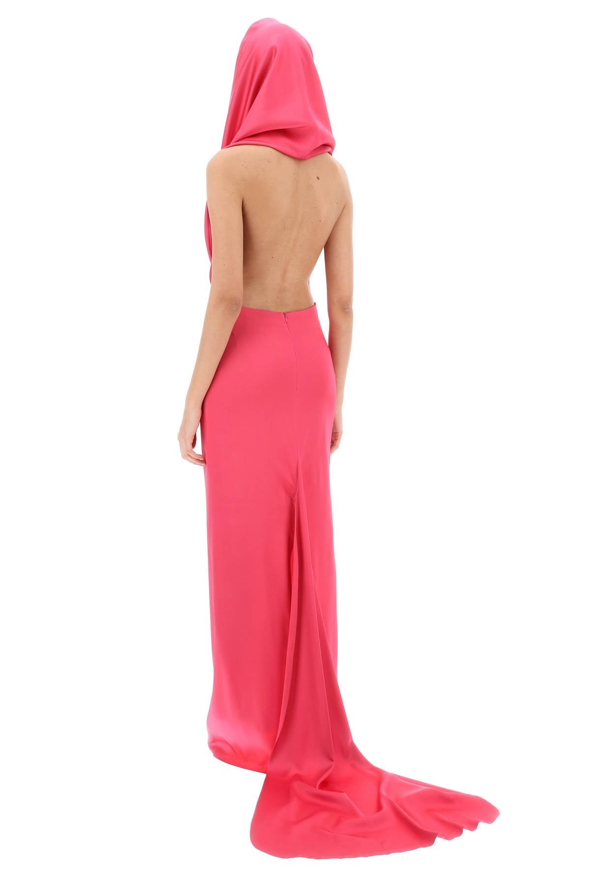 Giuseppe Di Morabito Maxi Gown with Draped Hood image 2