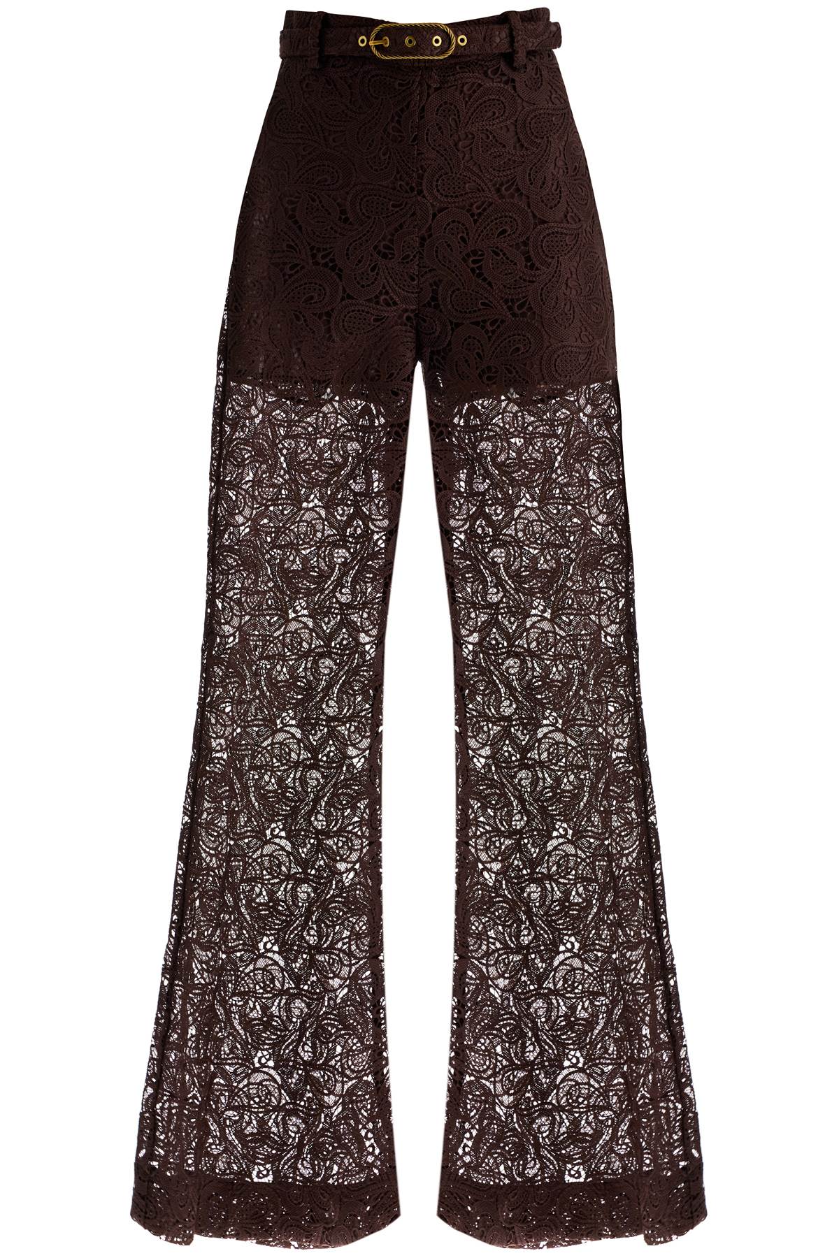 Zimmermann Guipure Lace Flared Pants image 0