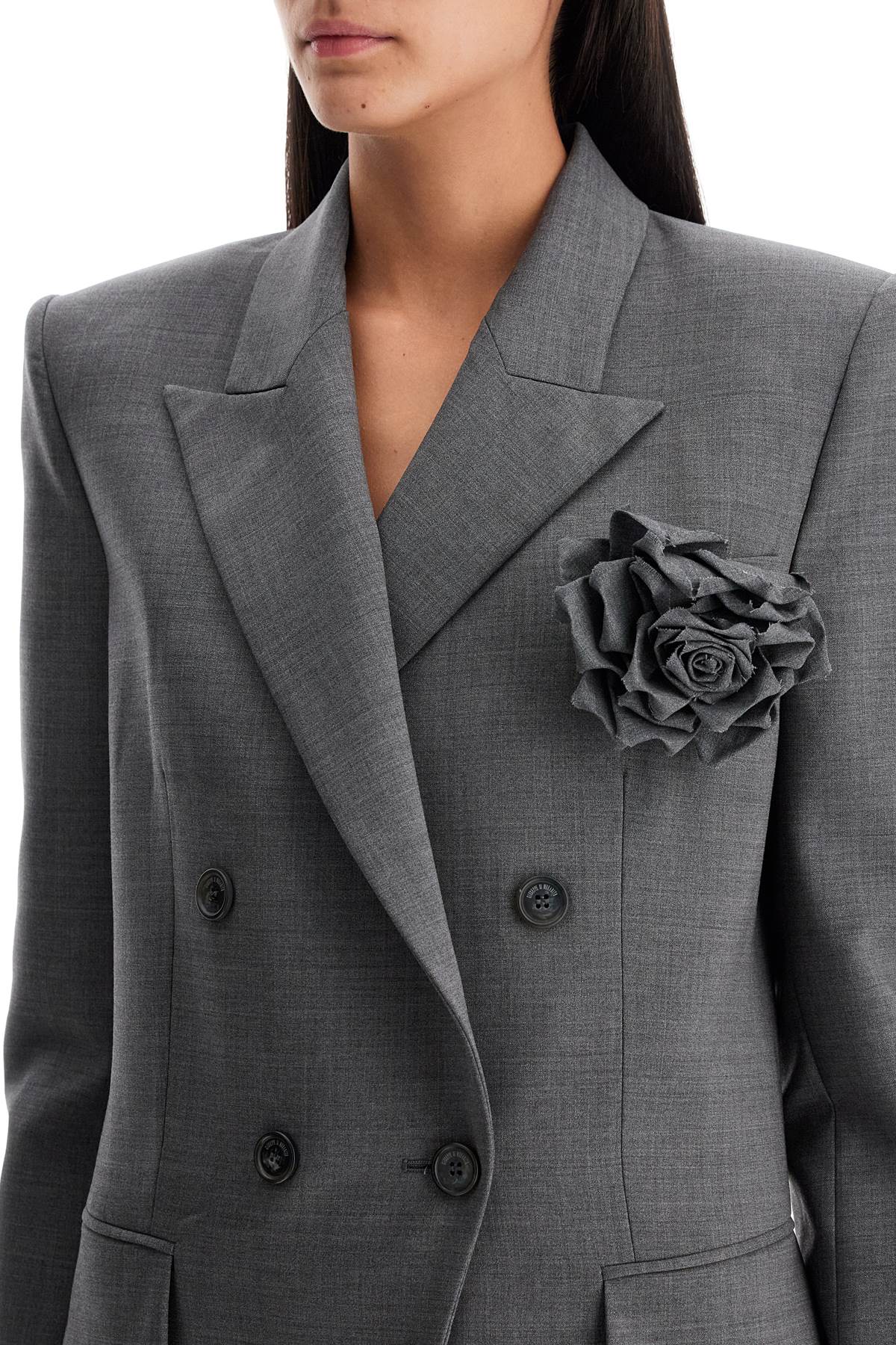 Giuseppe Di Morabito Double-Breasted Stretch Wool Blazer image 3