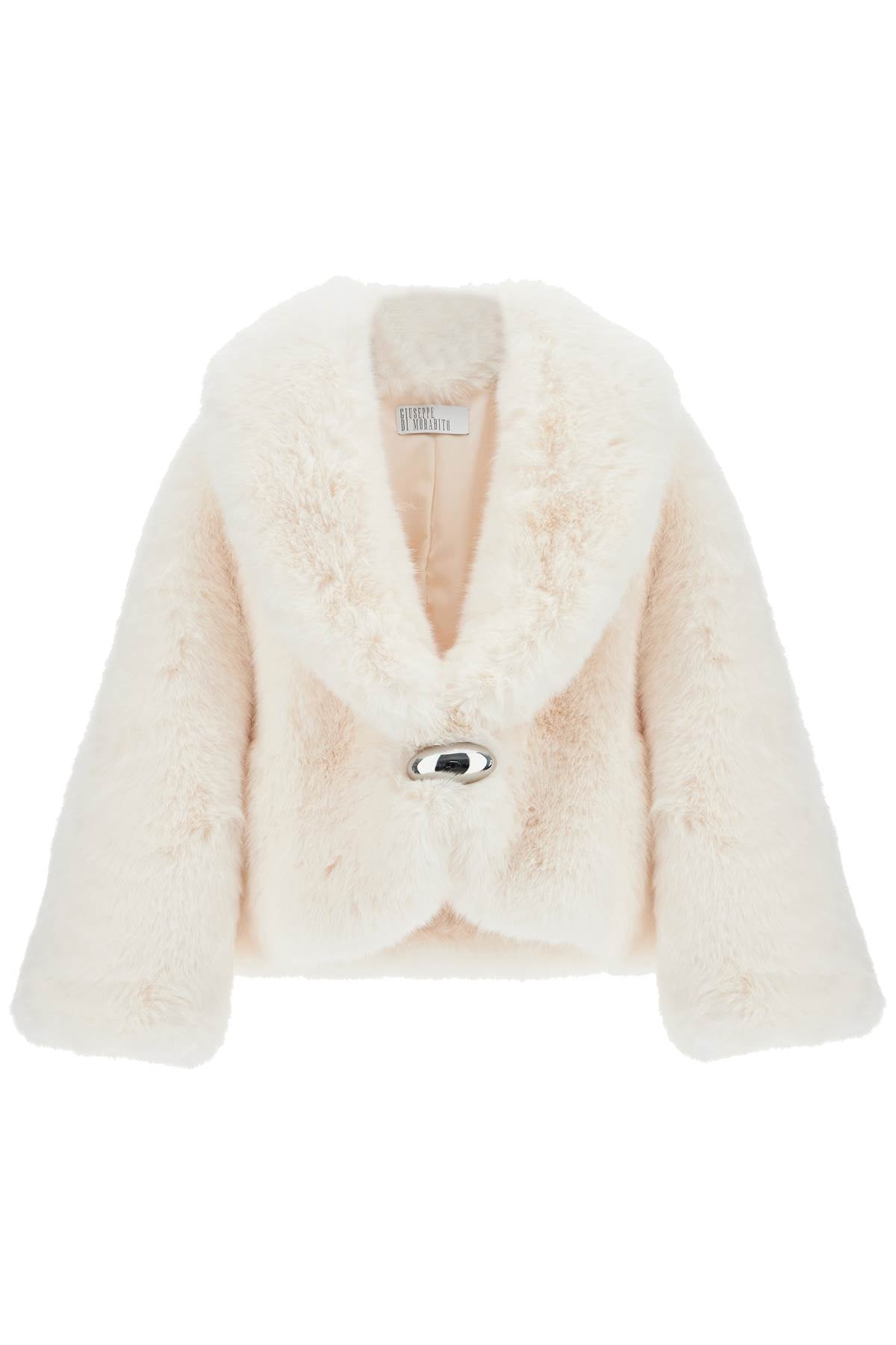 Giuseppe Di Morabito Faux Fur Short Jacket image 0