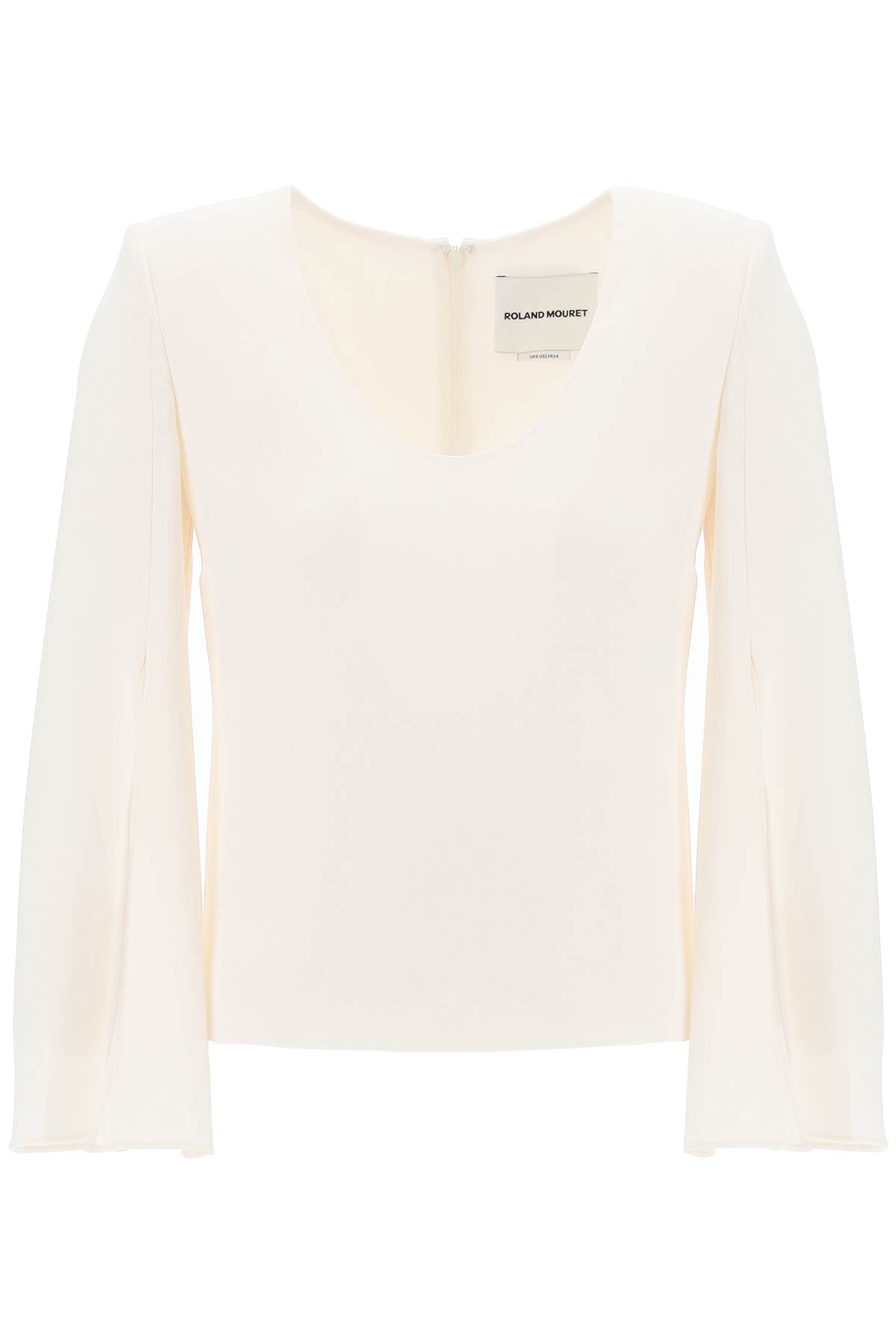 Roland Mouret "cady top with flared sleeve" image 0