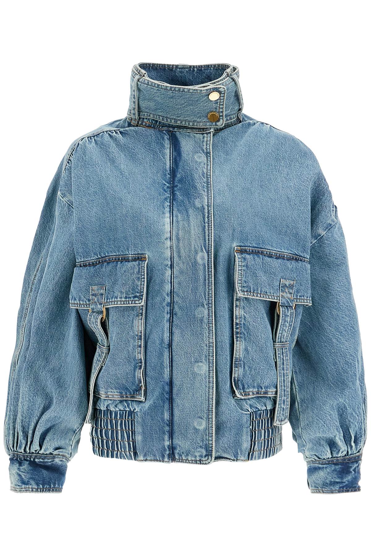 Zimmermann Oversized Denim Bomber Jacket image 0