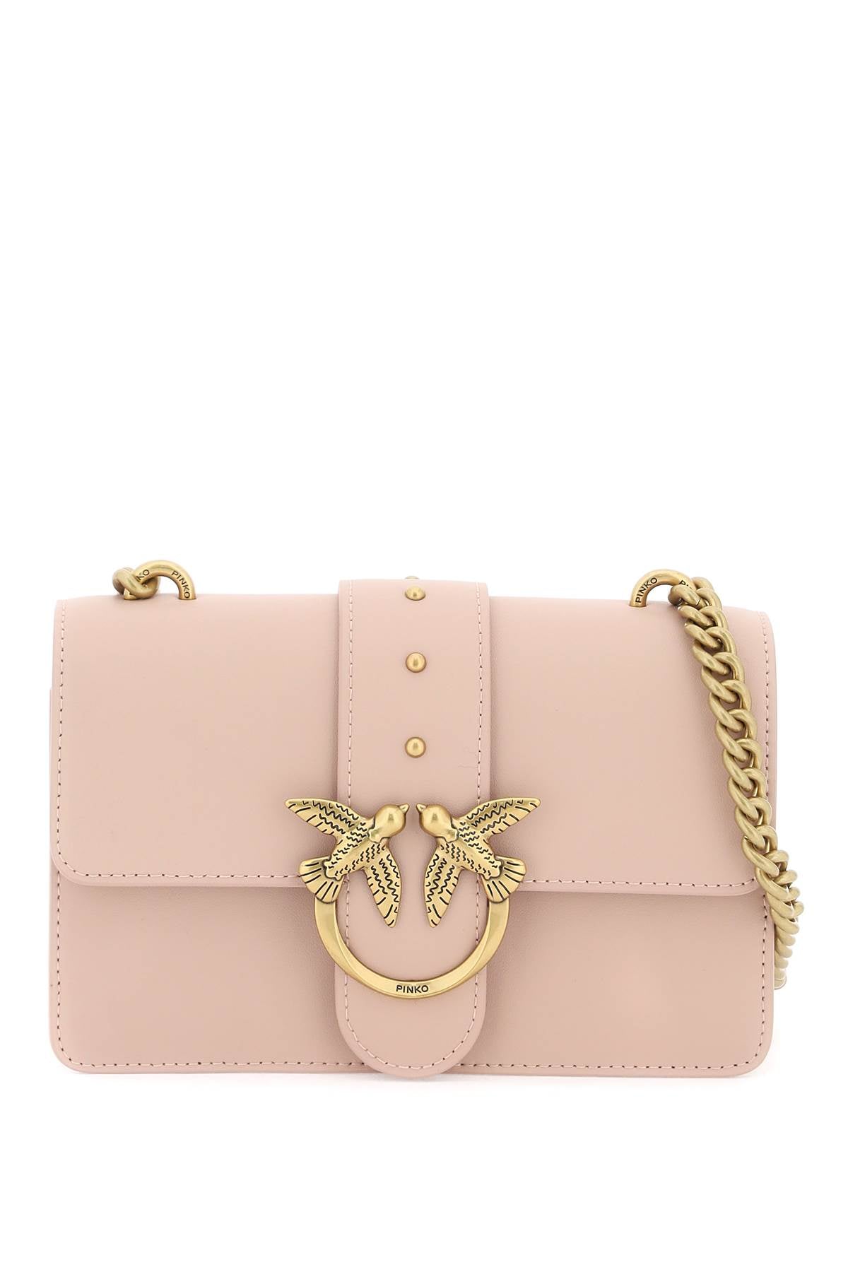 Pinko Classic Love Icon Simply Leather Shoulder Bag image 0