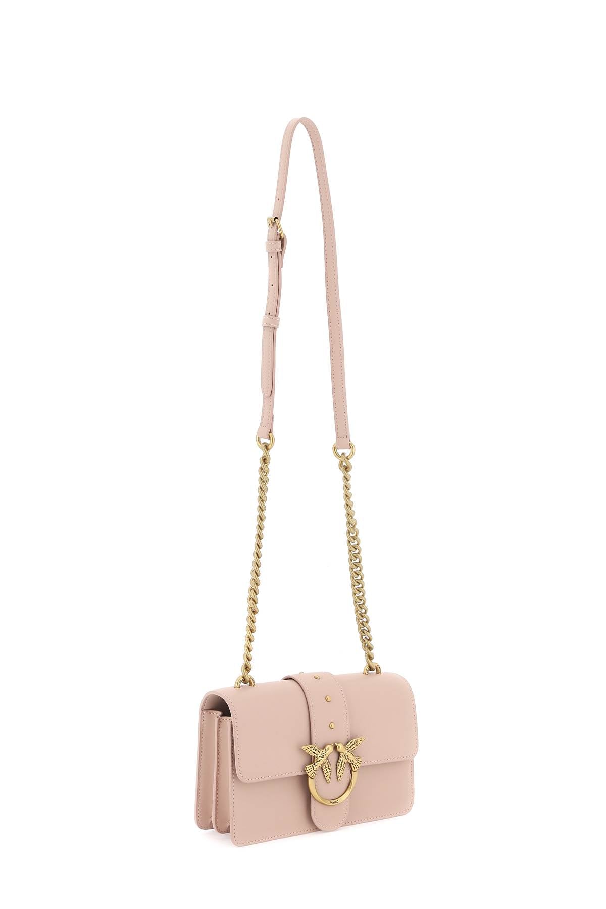 Pinko Classic Love Icon Simply Leather Shoulder Bag image 2