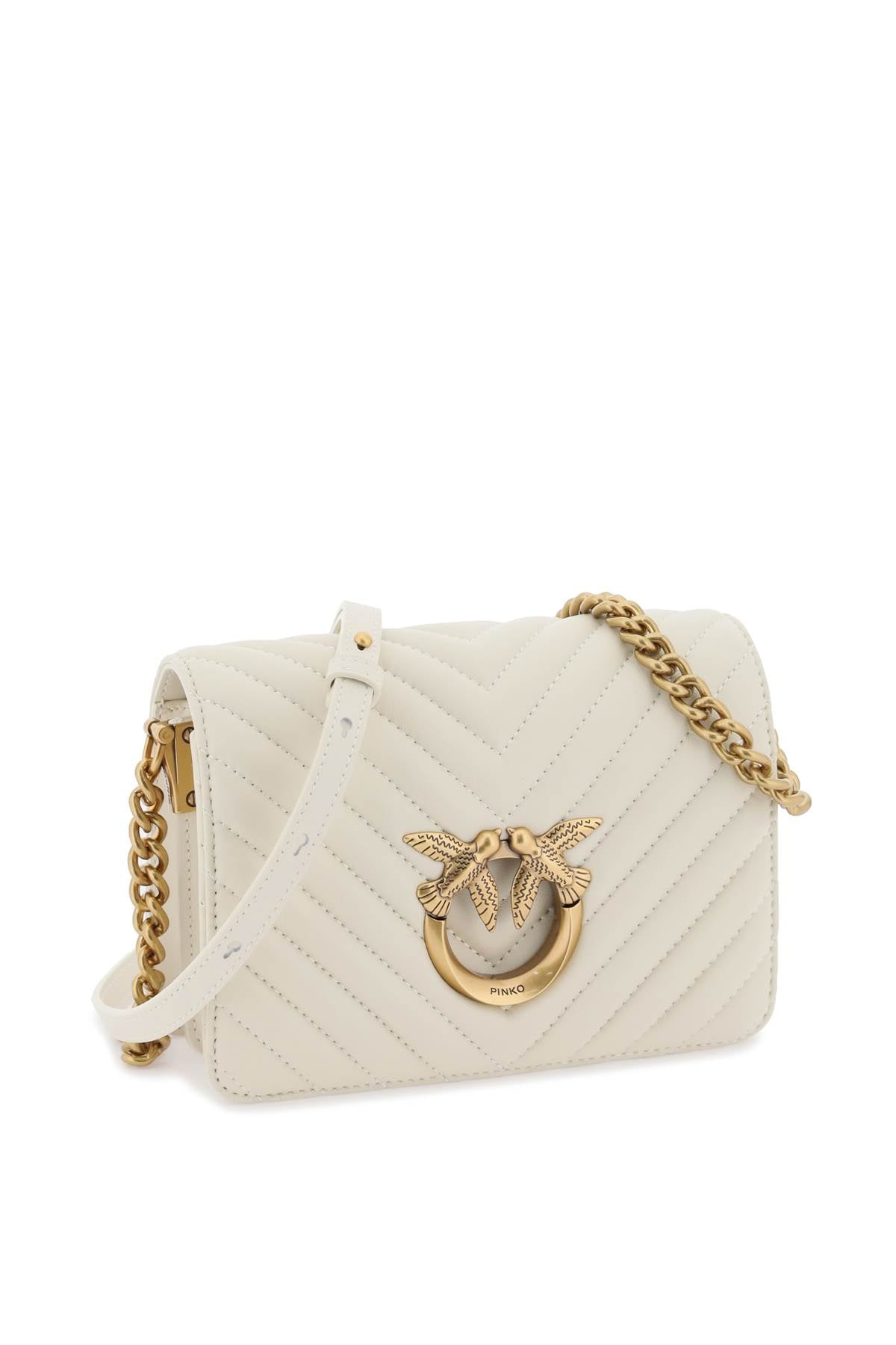 Pinko love click mini chevron bag image 2