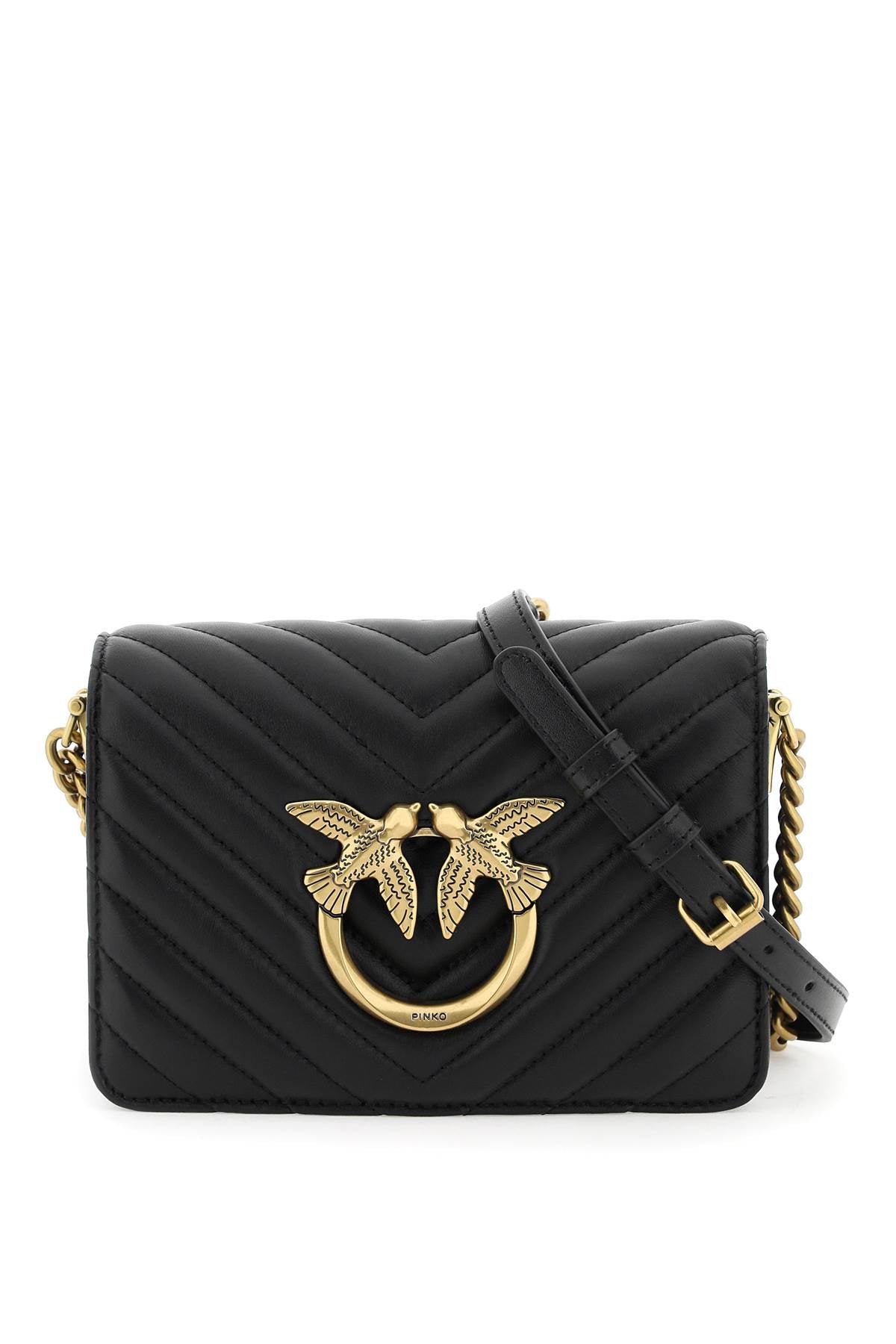 Pinko love click mini chevron bag image 0