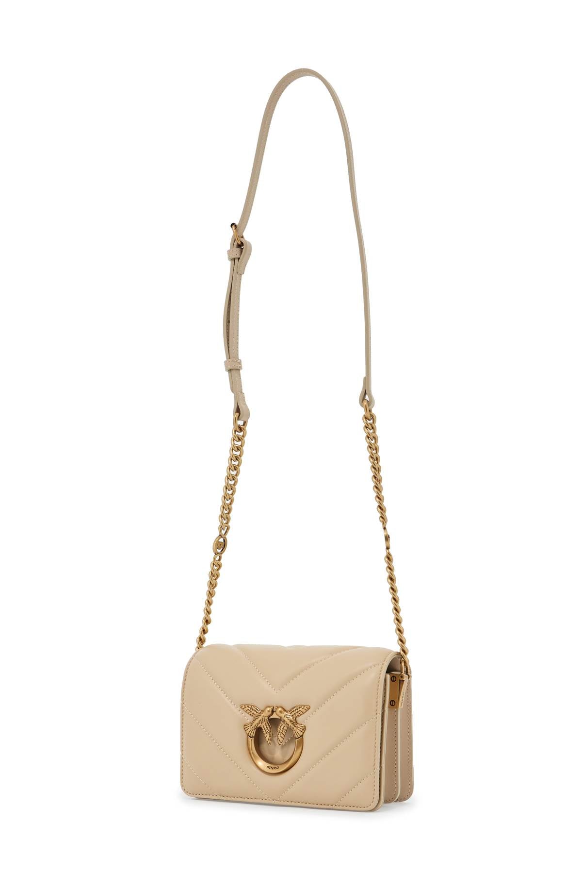 Pinko mini love bag click big chevron image 2