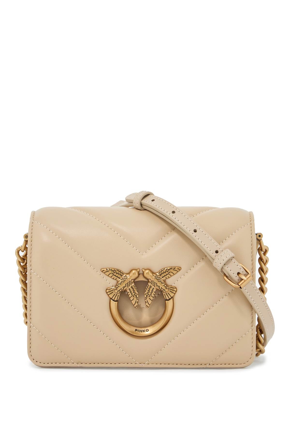 Pinko mini love bag click big chevron image 0