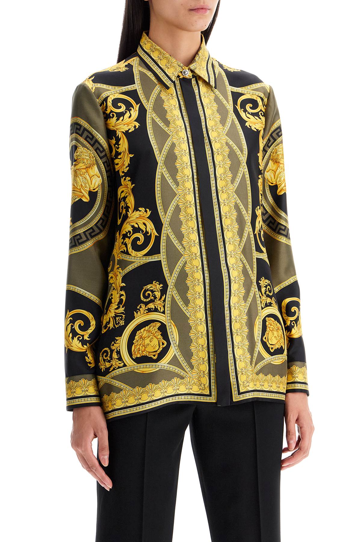 Versace silk shirt 'the cut of the gods image 1