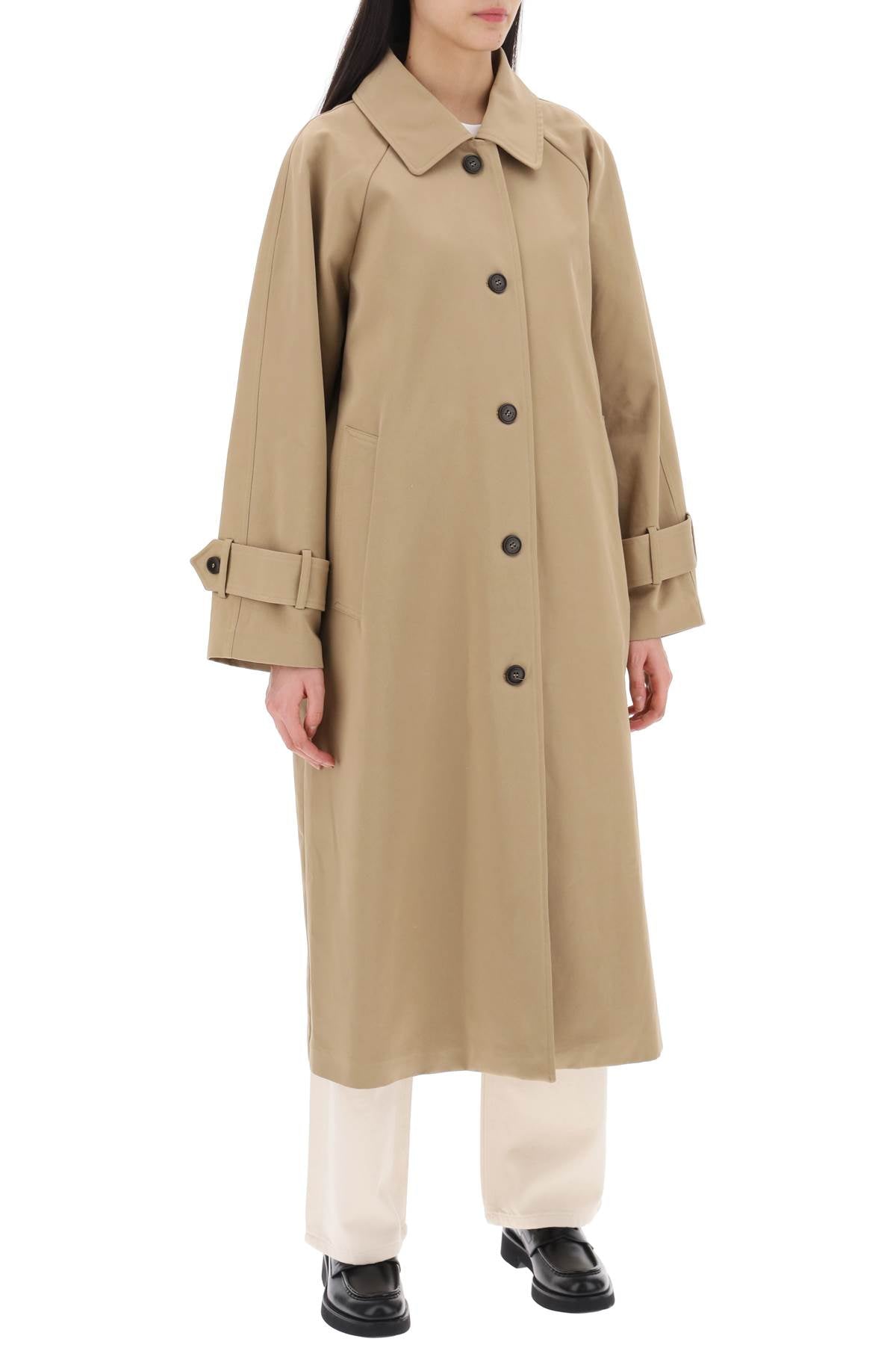 Skall Studio Macy Oversized Single-Breasted Trench Coat image 1