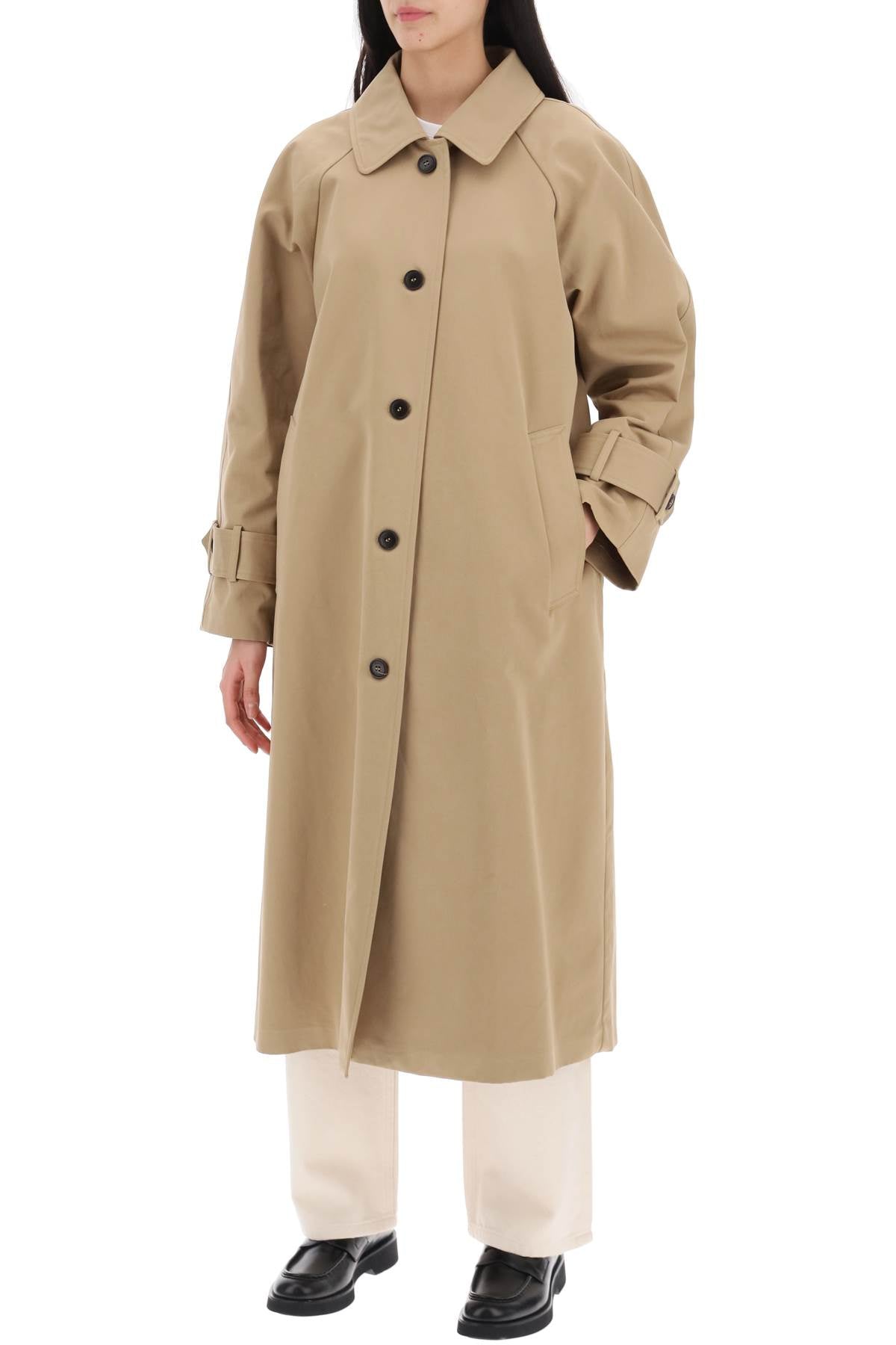 Skall Studio Macy Oversized Single-Breasted Trench Coat image 3