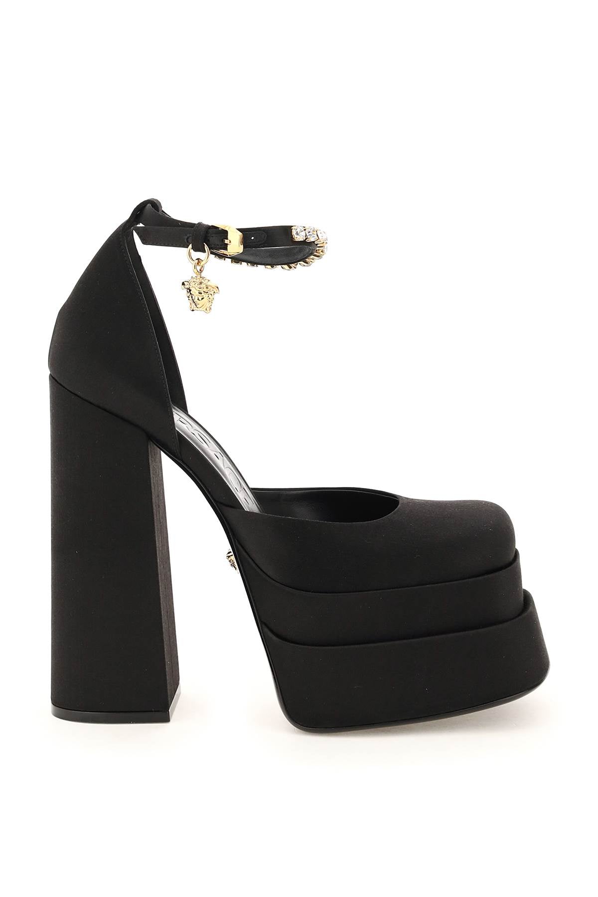 Versace medusa aevitas double platform pumps image 0