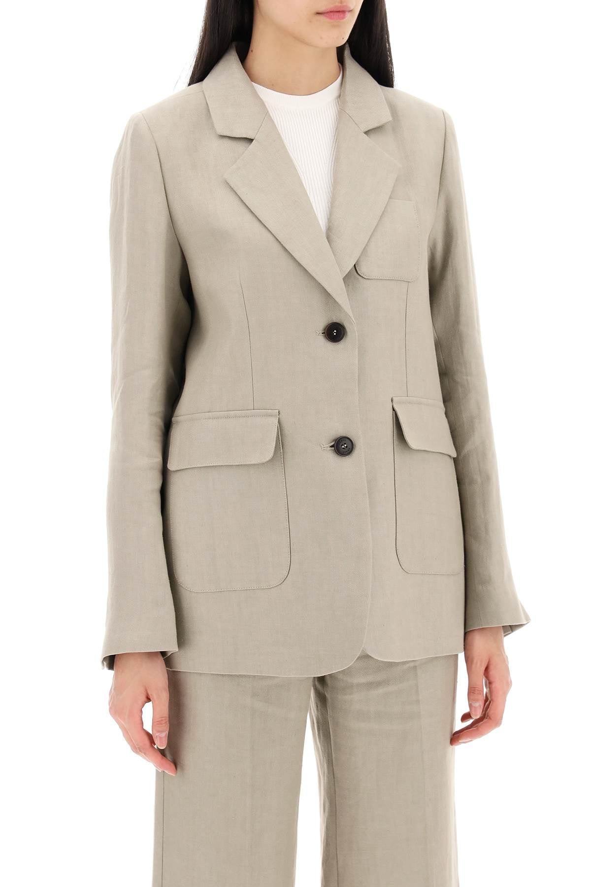 Skall Studio Yoko Linen Deconstructed Blazer image 1