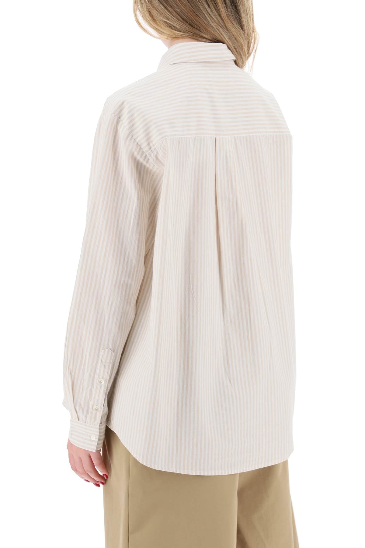 Striped Oversized Shirt - Skall Studio image 2