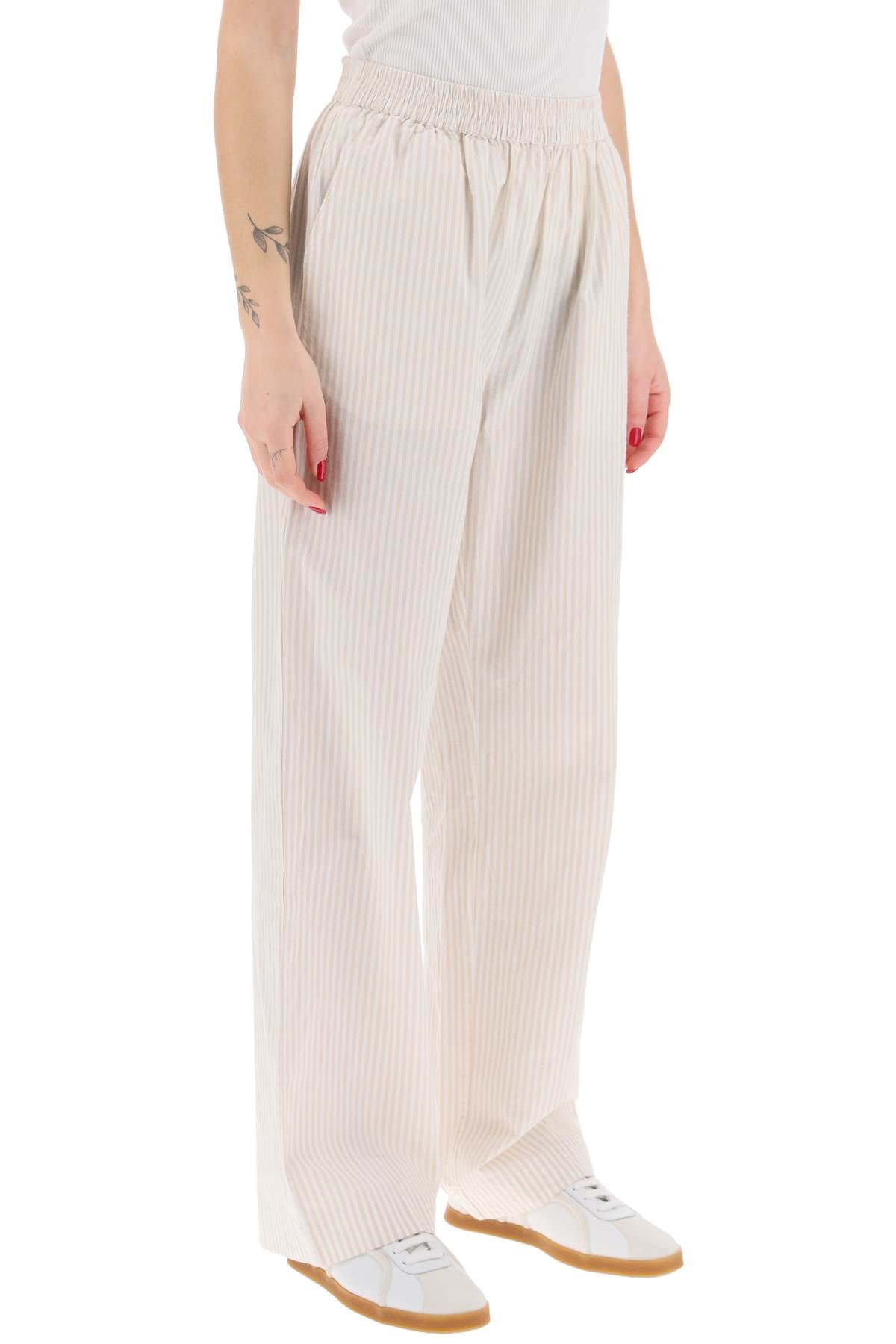 Skall Studio Organic Cotton Striped Claudia Pants image 1