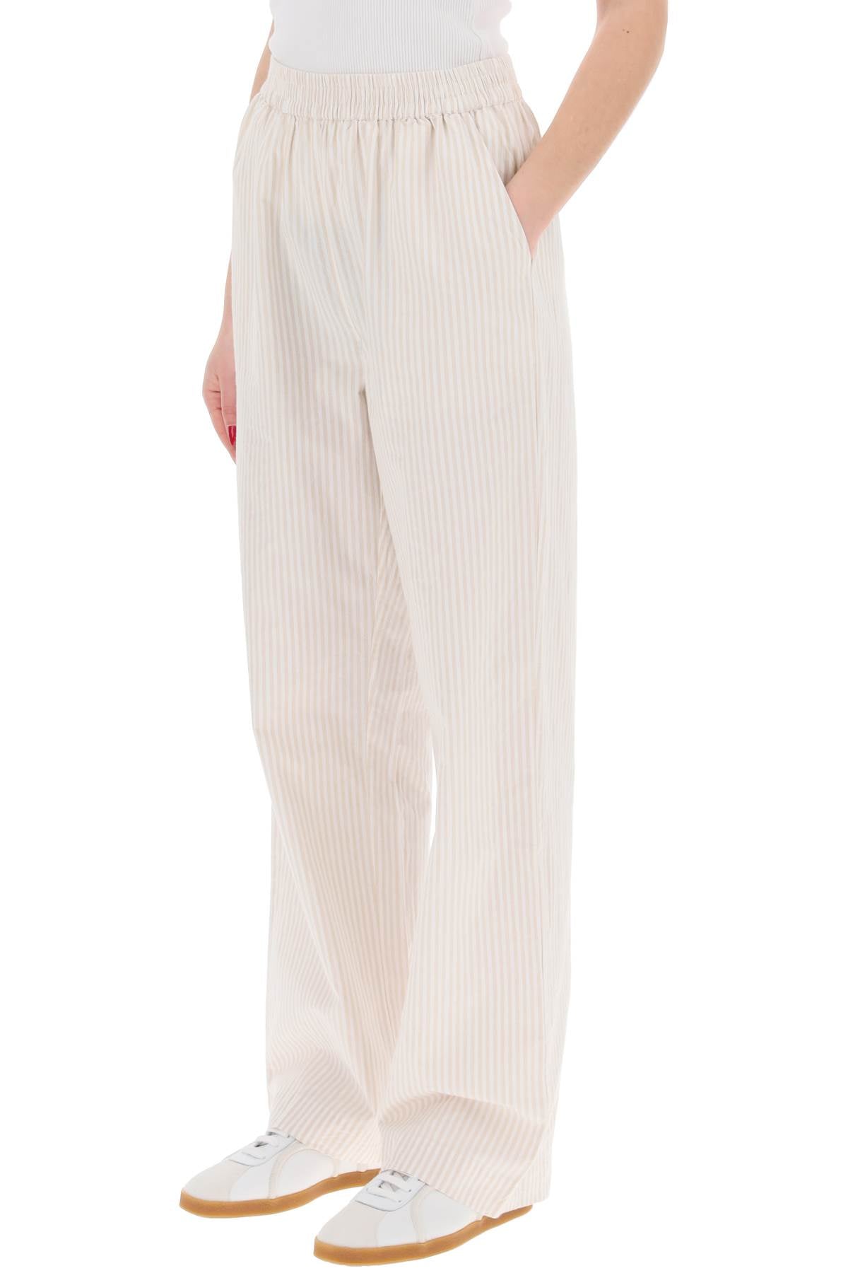 Skall Studio Organic Cotton Striped Claudia Pants image 3