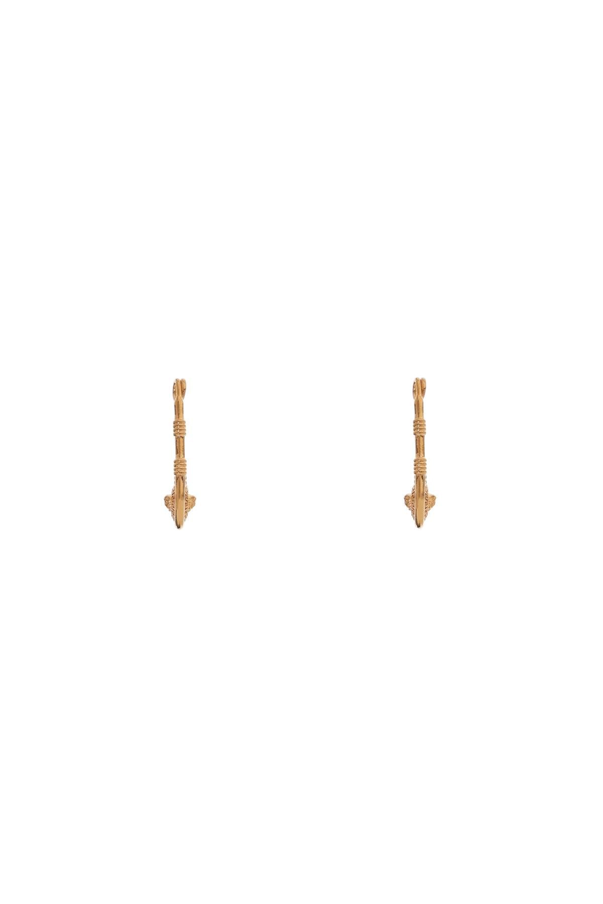 Versace safety pin earrings image 1