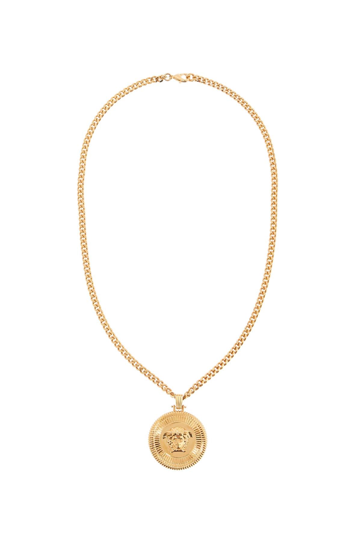 Versace biggie medusa necklace image 0