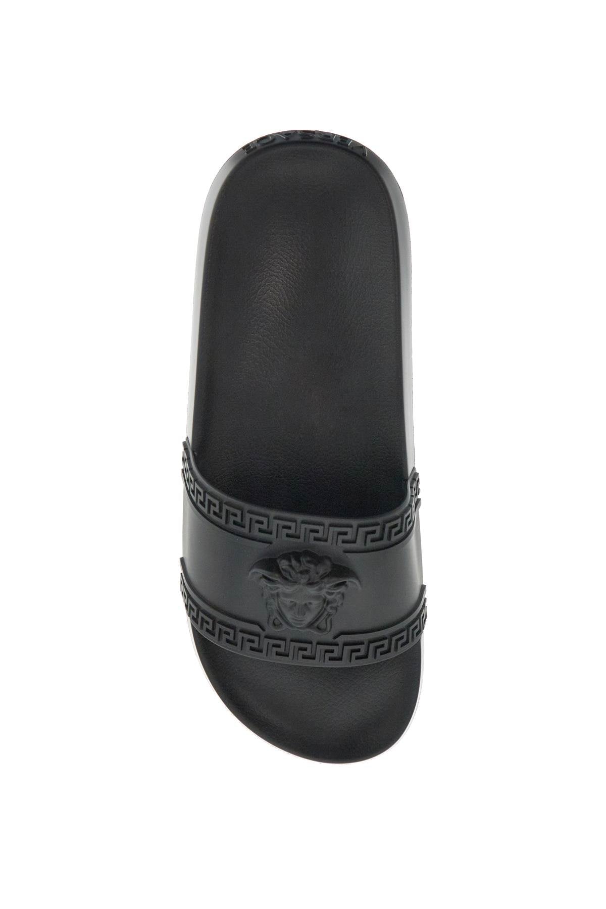 Versace Palazzo Rubber Slides with Medusa Head image 1