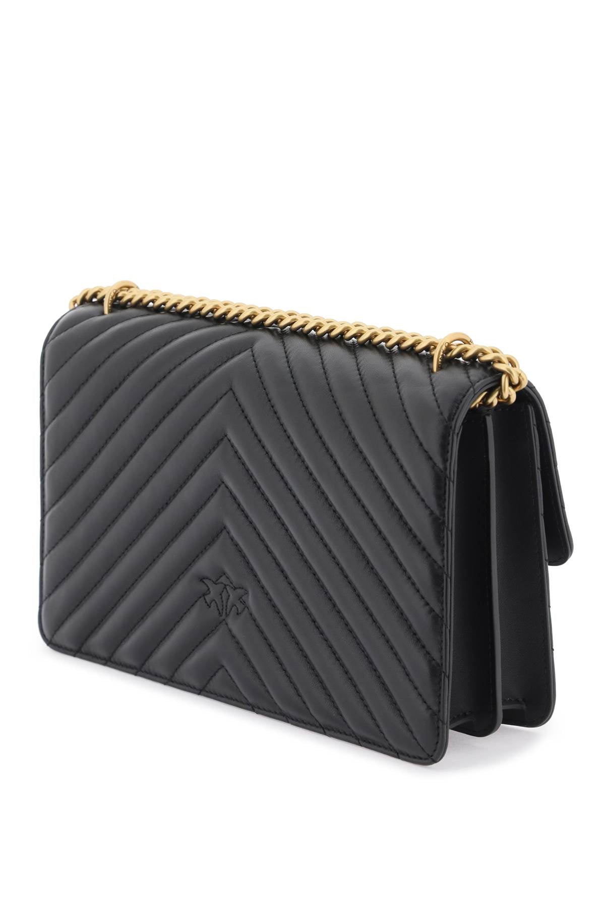 Pinko Classic Love Bag: Quilted Nappa Leather Shoulder Bag image 1