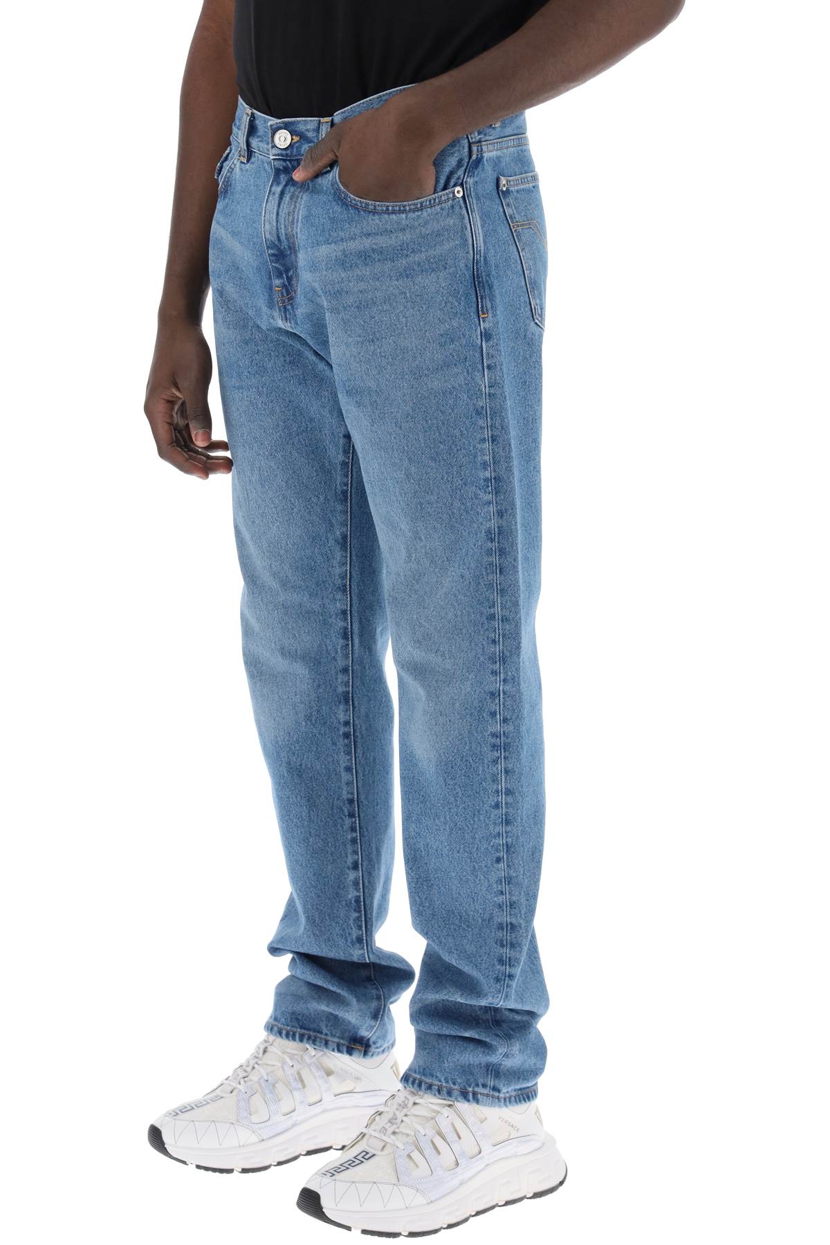 Versace medusa biggie regular fit jeans image 3