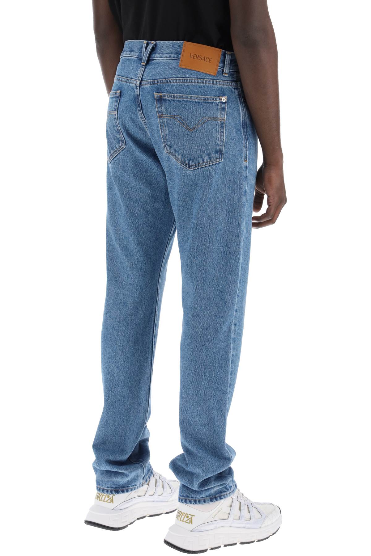 Versace medusa biggie regular fit jeans image 2