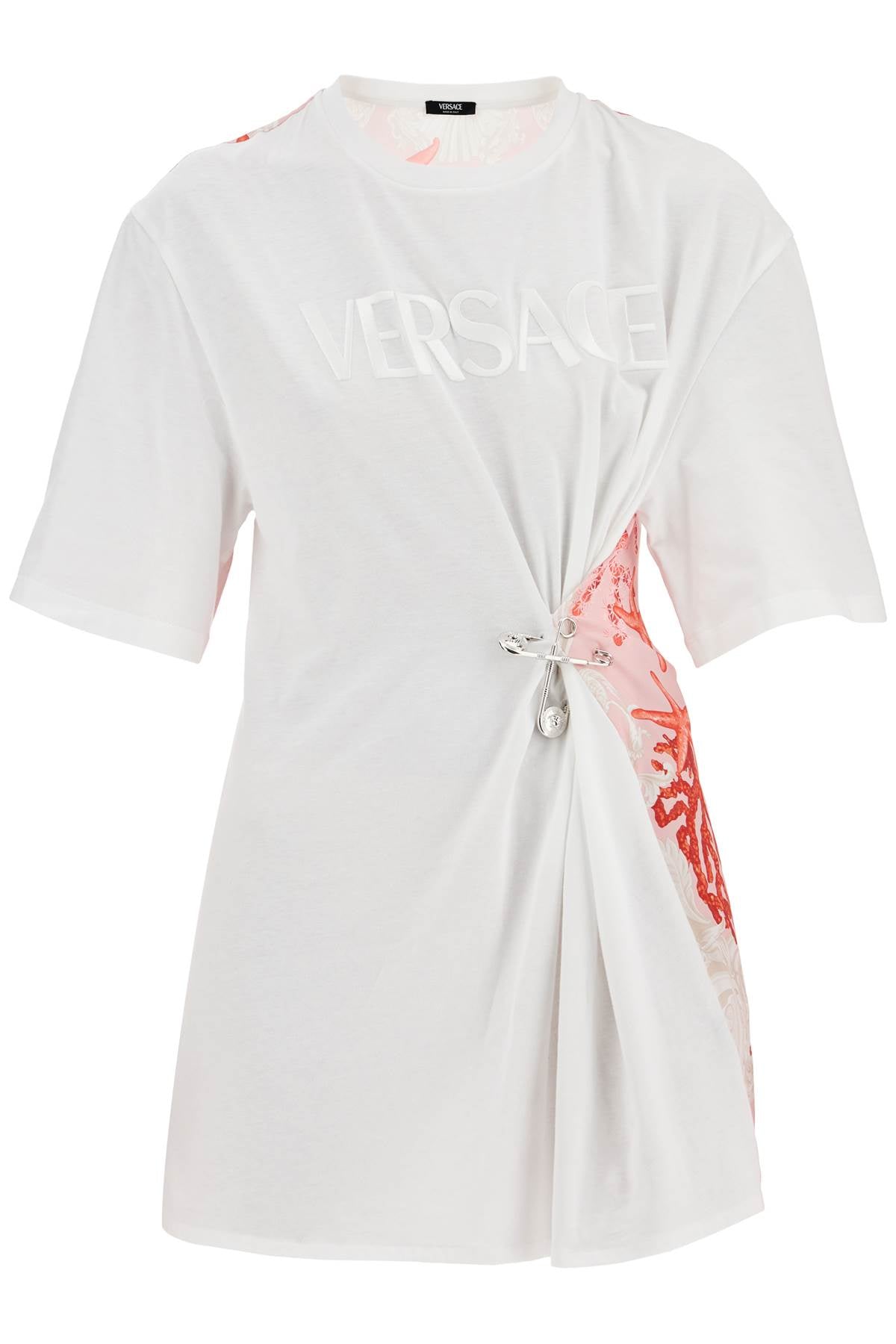 Versace "baroque sea safety pin t image 0