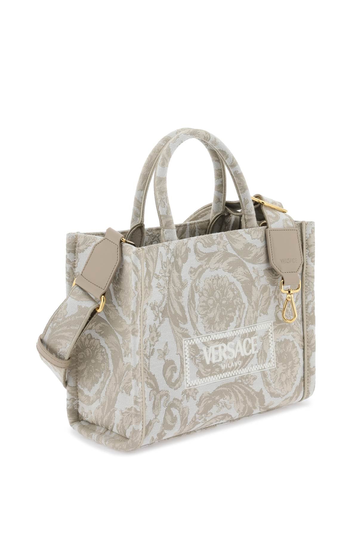 Versace athena barocco small tote bag image 2