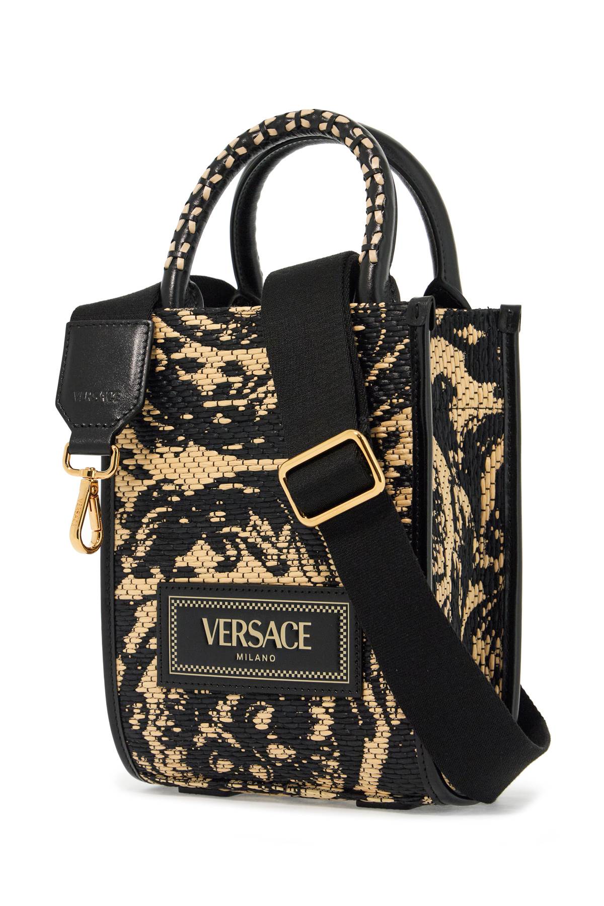 Versace mini athena barocco tote bag image 2