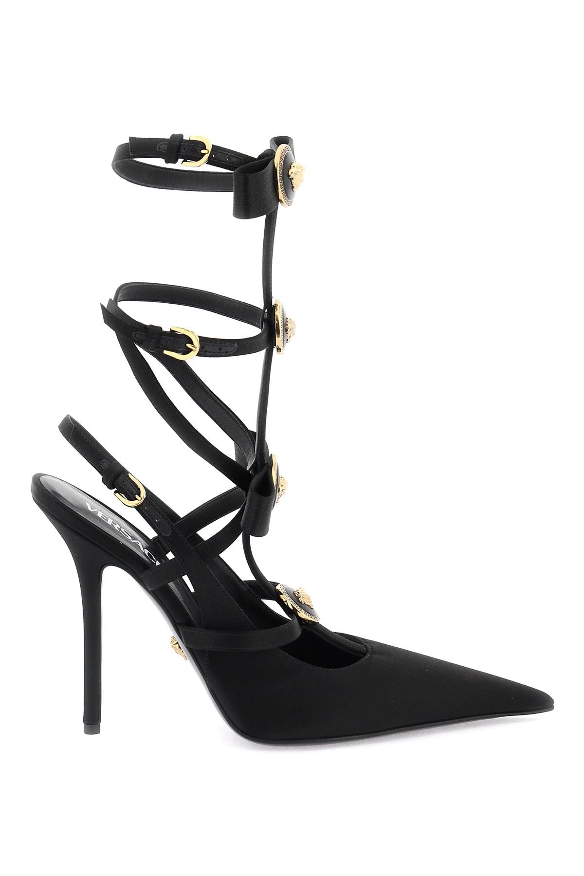 Versace Slingback Pumps with Gianno Ribbon Bows image 0