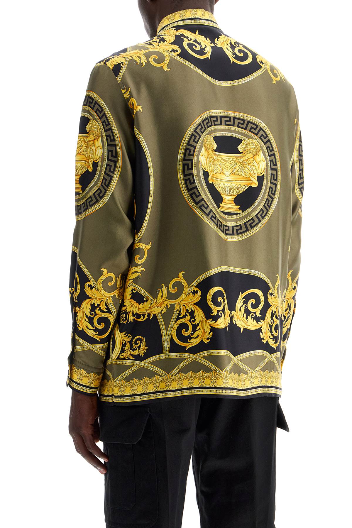 Versace barocco silk shirt image 2