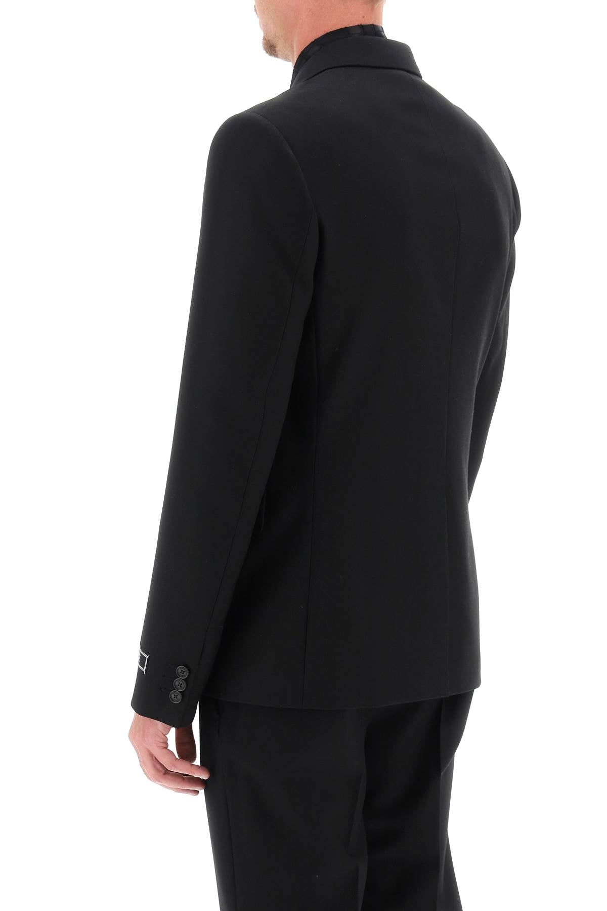 Versace tailoring jacket in wool image 2