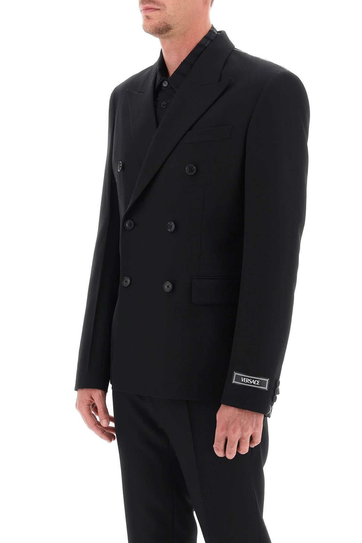 Versace tailoring jacket in wool image 3