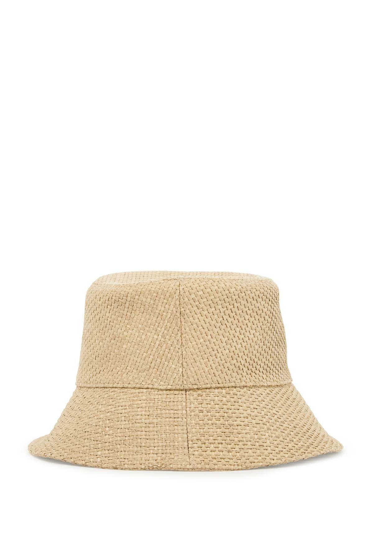 Versace raffia bucket hat for image 2