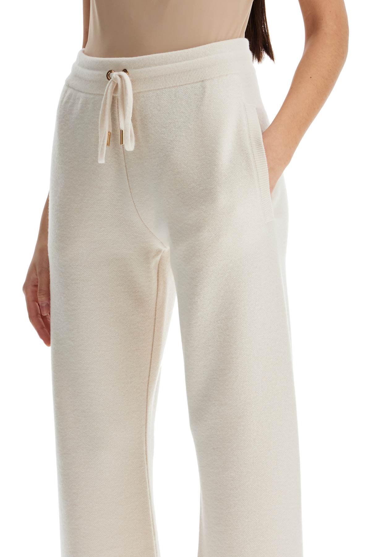 Women's Versace Flared Knit Pants: Wool & Cashmere Blend image 3