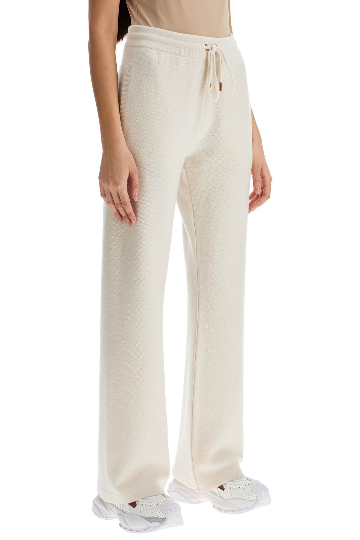 Women's Versace Flared Knit Pants: Wool & Cashmere Blend image 1