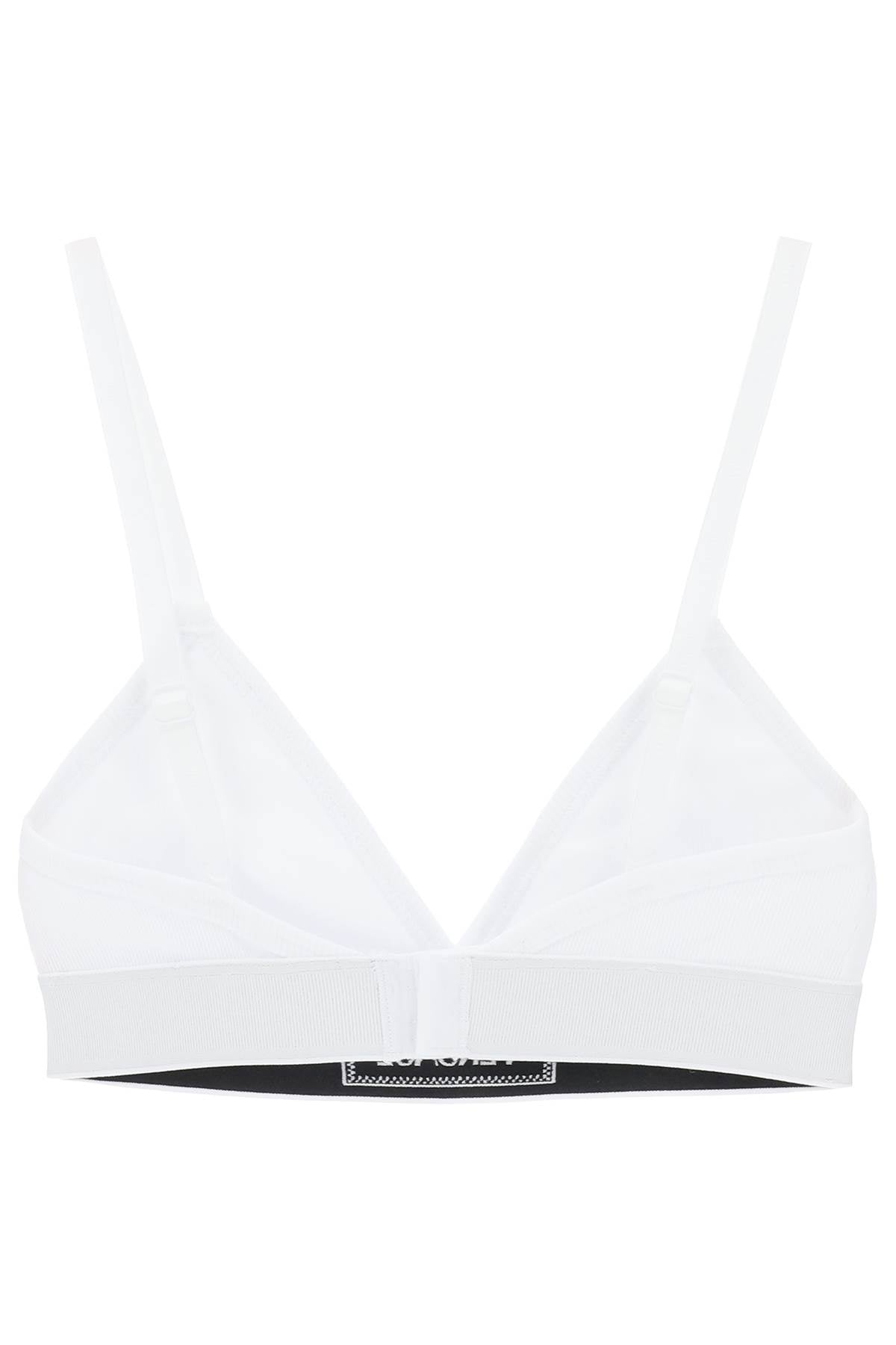 Versace '90s logo ribbed bralette image 1