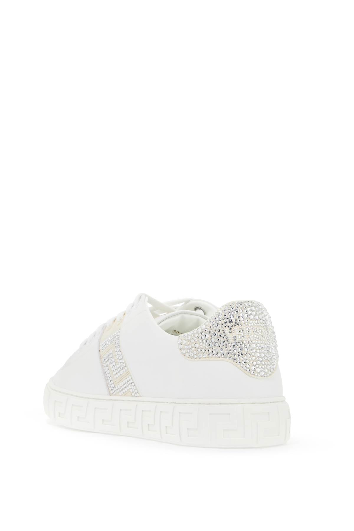 Versace "greca crystal sneakers image 2