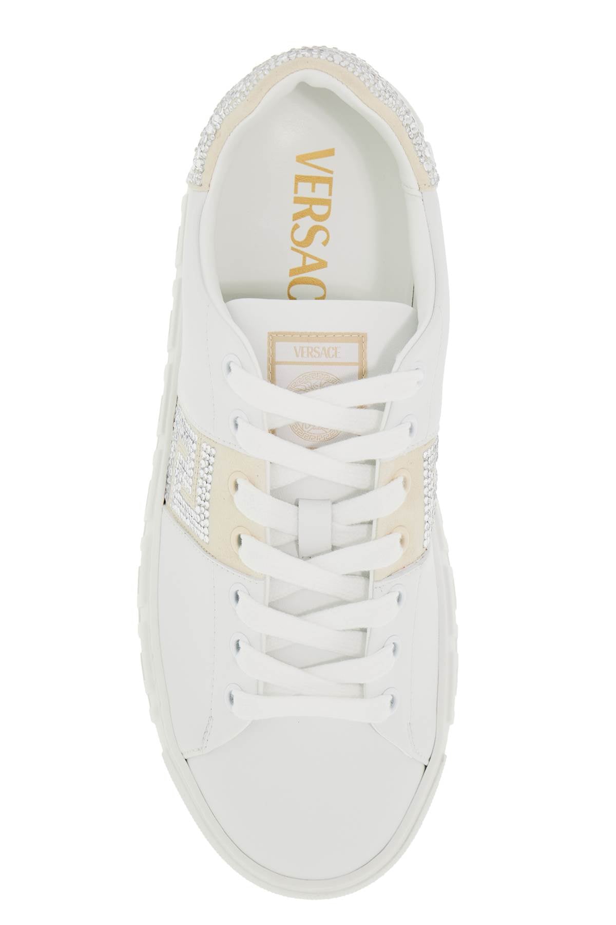 Versace "greca crystal sneakers image 1