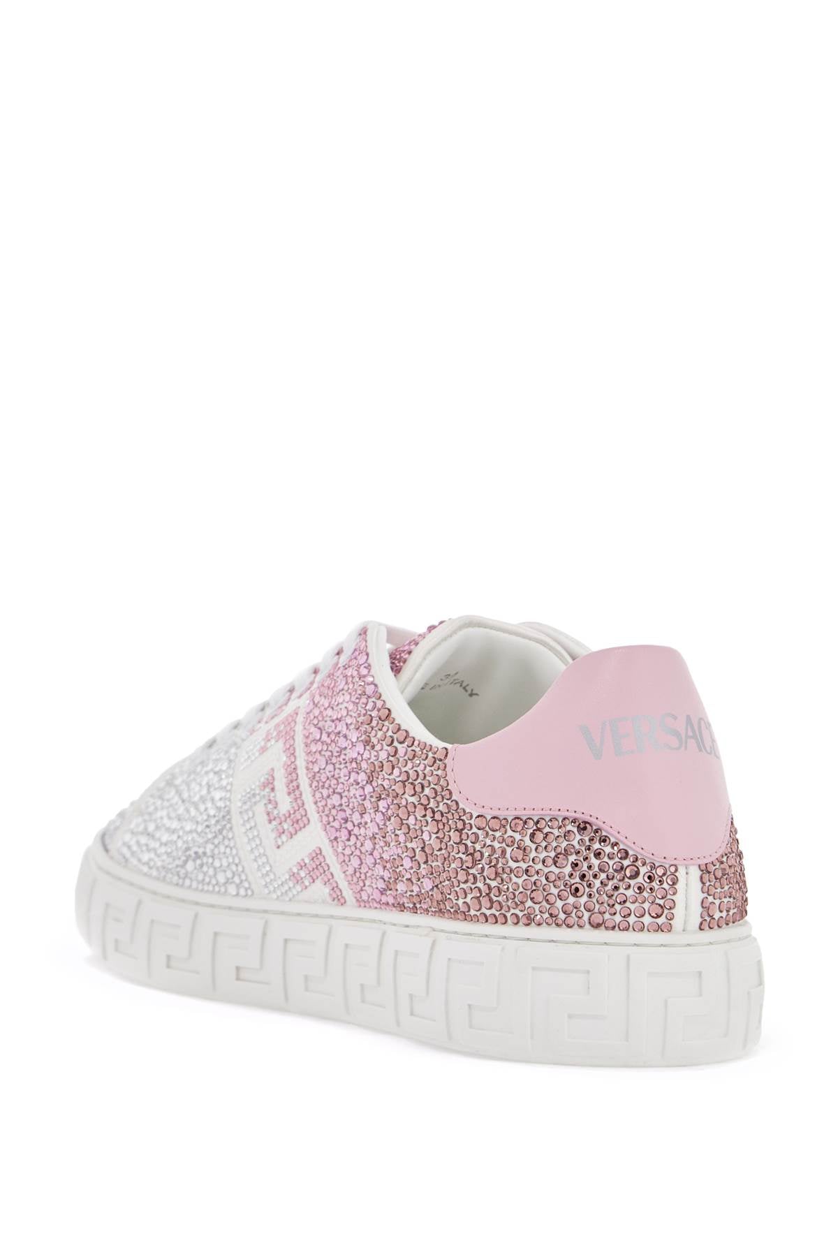 Versace Greca Sneakers with Degradé Crystals image 2