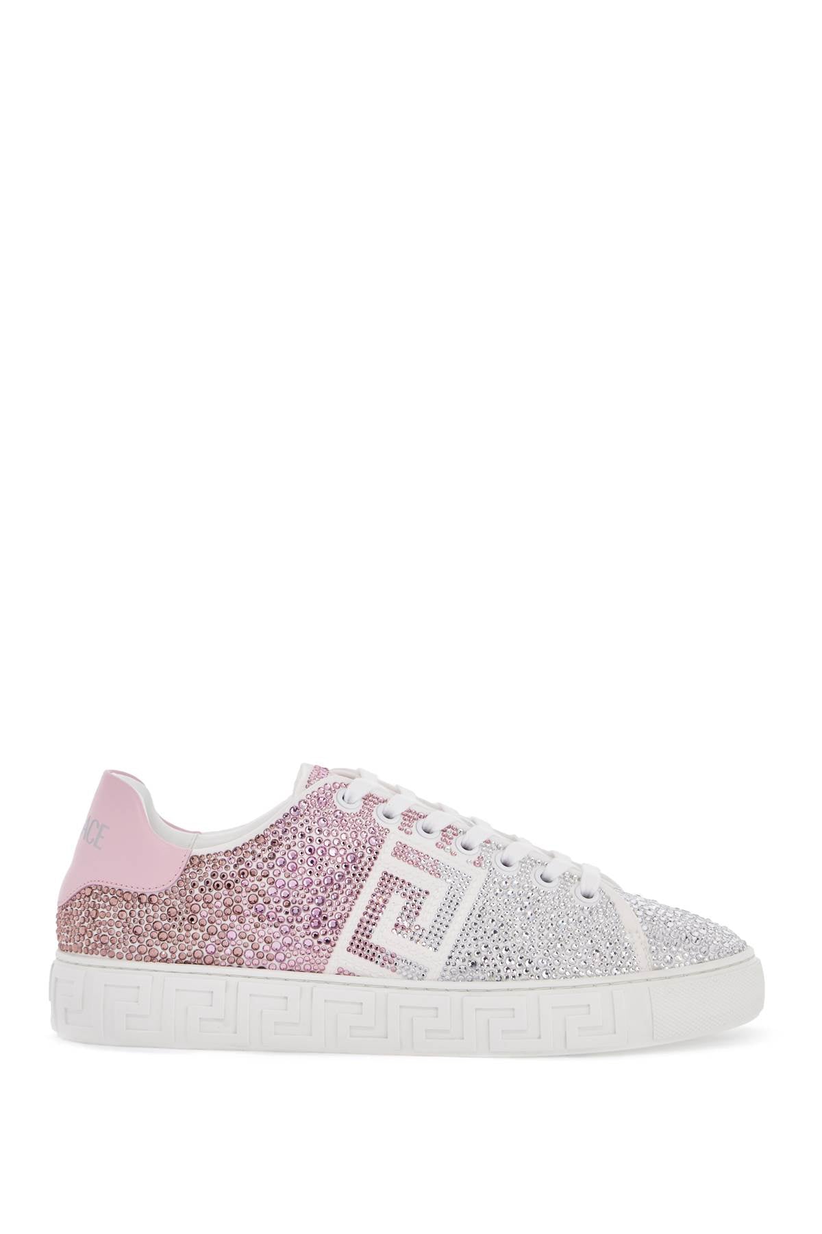 Versace Greca Sneakers with Degradé Crystals image 0