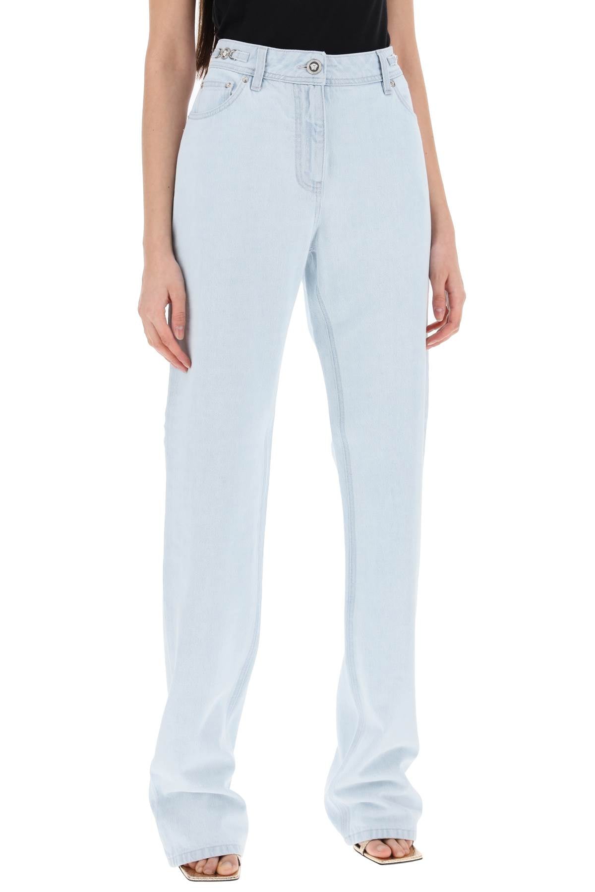 Versace Women's '95 Medusa Straight Leg Jeans image 1