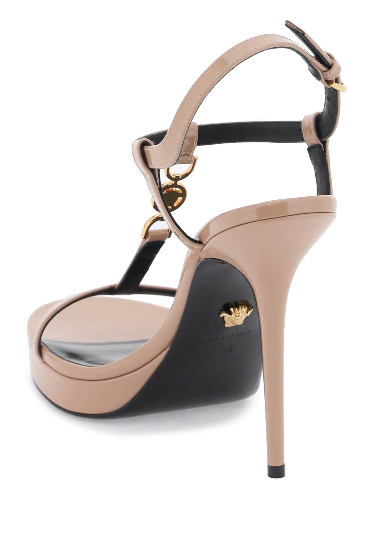 Versace medusa '95 patent leather sandals image 2