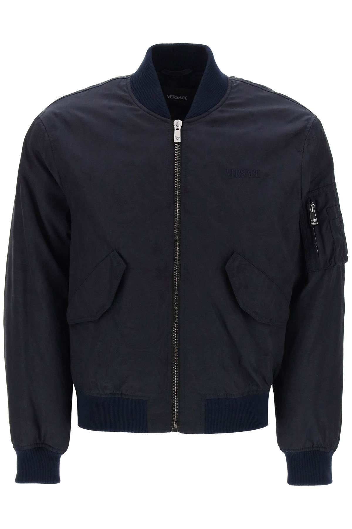 Versace barocco bomber jacket image 0